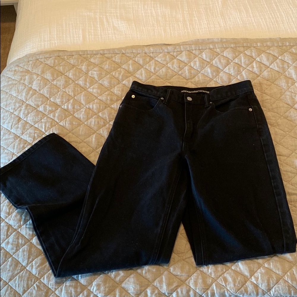 Alexander Wang Relaxed Black Denim